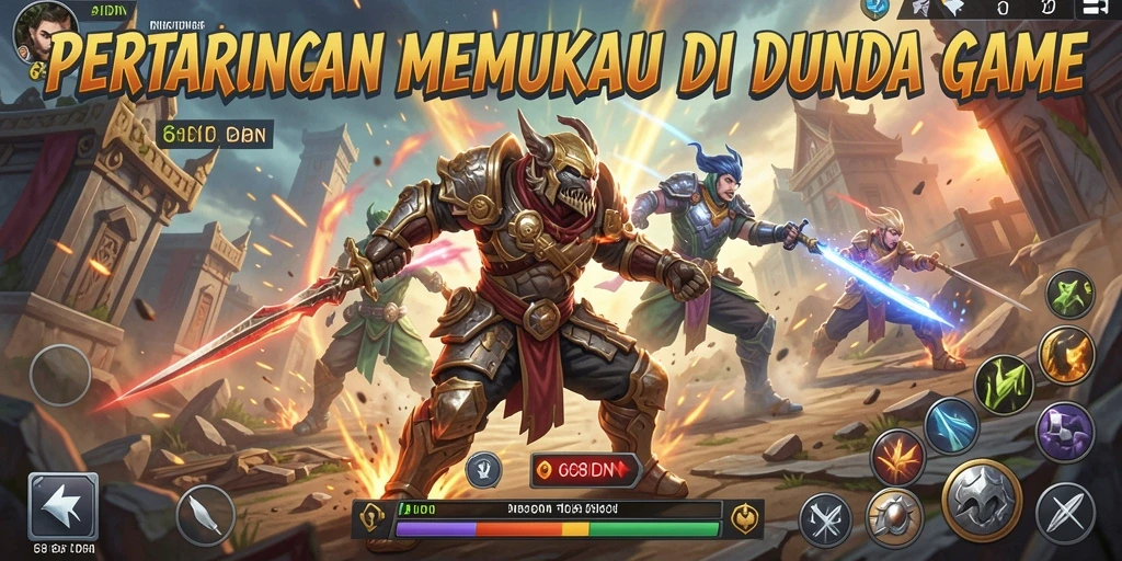 Screenshot gameplay 68IDN menampilkan pertarungan seru antar karakter.