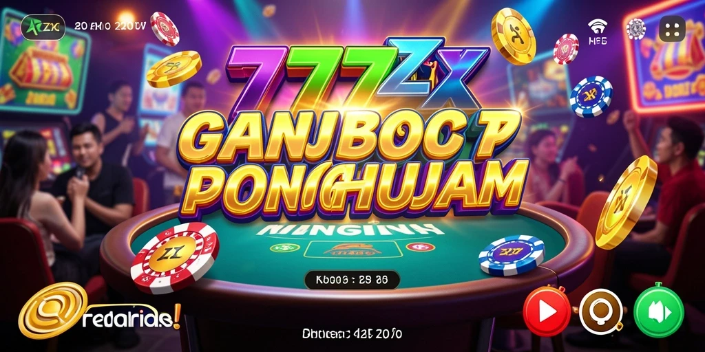 Tampilan yang menarik dari gameplay 777ZX kasino.
