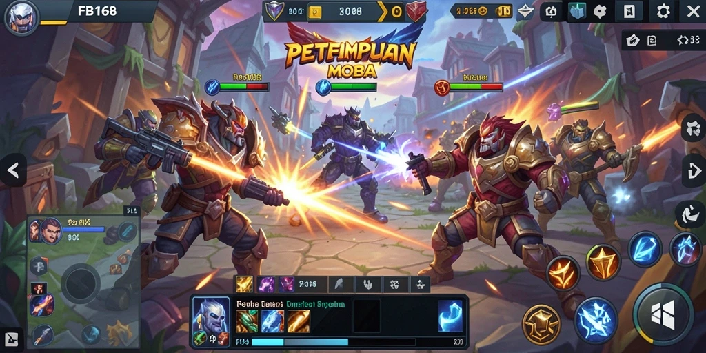 Tampilan gameplay FB168 yang mendebarkan dan penuh aksi.