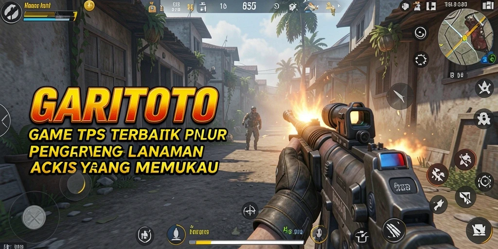 Tangkapan layar GARITOTO menampilkan aksi tembak-menembak yang mendebarkan.