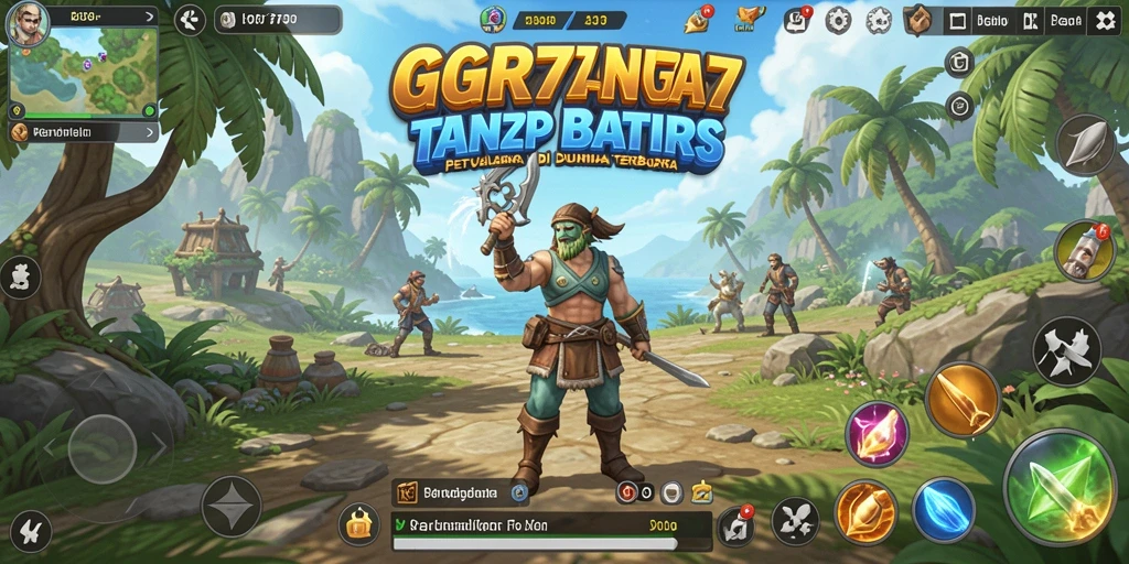 Screenshot GGR7777 menampilkan gameplay eksplorasi dunia terbuka yang menarik.