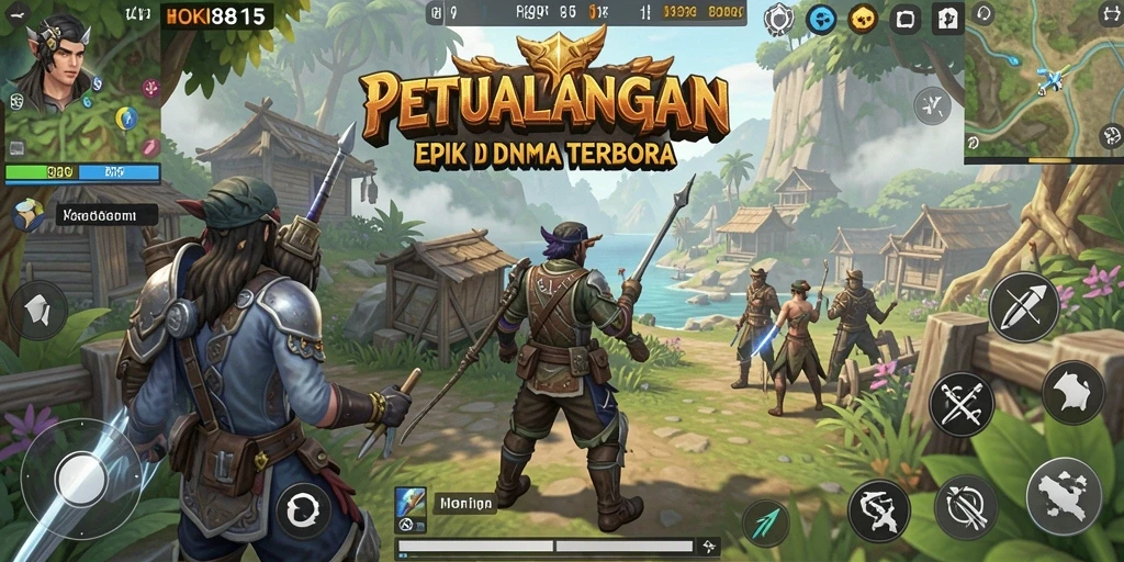 Gameplay Open World HOKI8815 dengan eksplorasi tanpa batas.