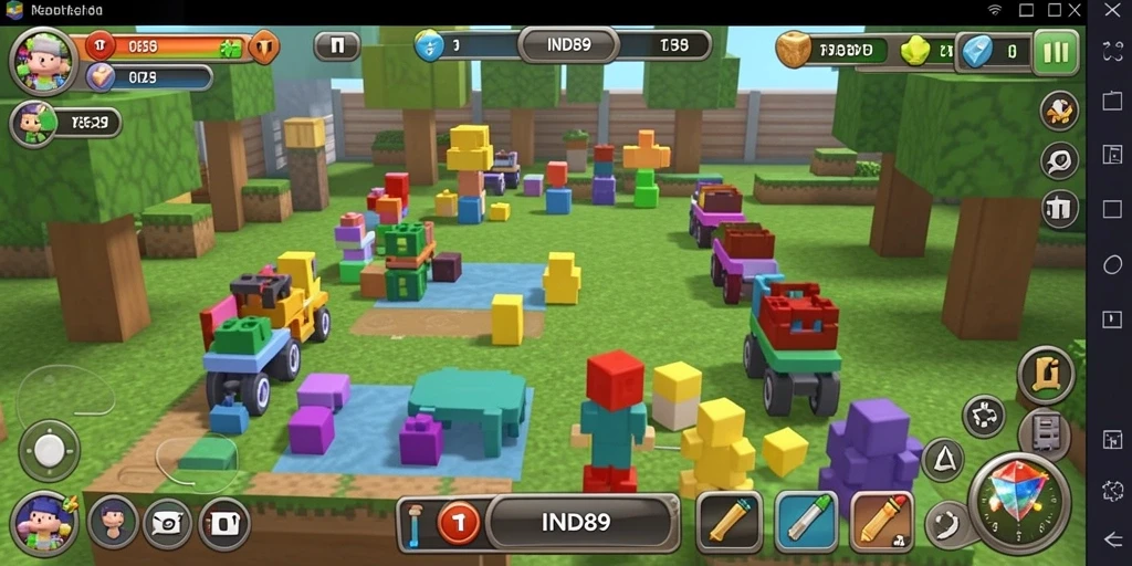 Tampilan gameplay Puzzle yang menantang dan seru.
