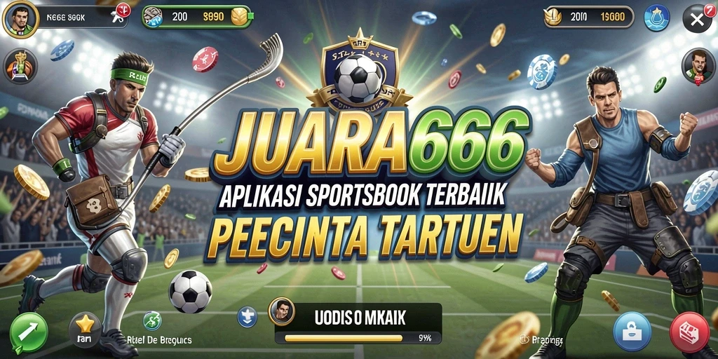 Tampilan gameplay menarik JUARA666 saat melakukan taruhan olahraga.