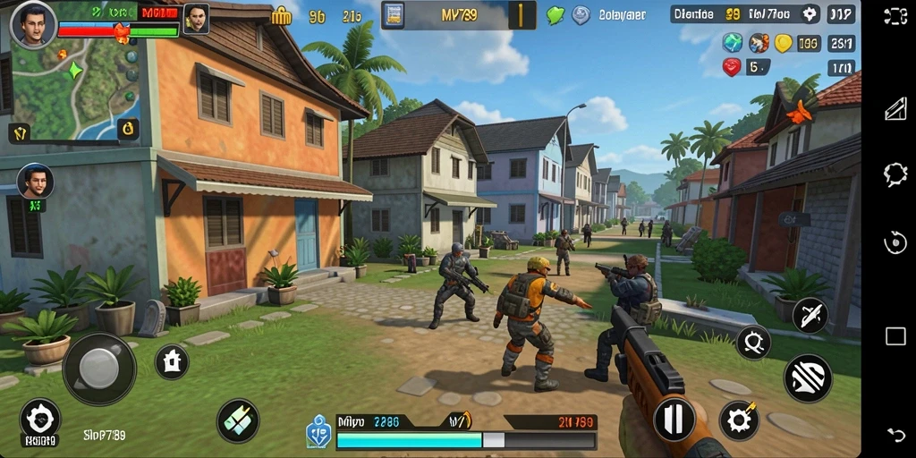 Tampilan utama gameplay MVP789 menampilkan simulasi yang mendalam dan interaktif.