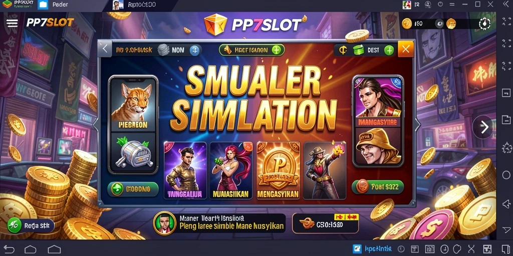 Tangkapan layar gameplay PP7SLOT yang menarik dan penuh warna.