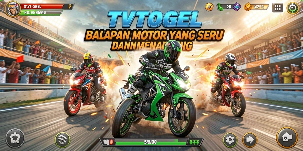 Tampilan screenshot utama dari gameplay seru TVTOGEL