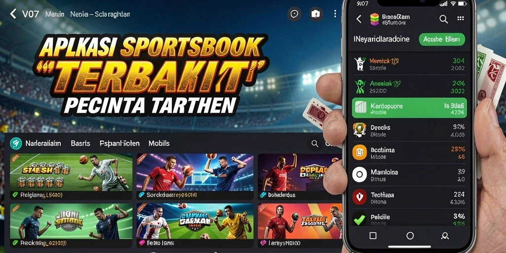 Tampilan gameplay V07 dengan taruhan olahraga real-time yang menarik.